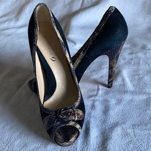Boutique 9 Black and Brown Women's 4.5” Heels size 7.5.